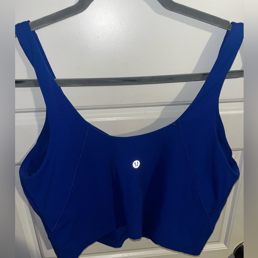 Lululemon Athletica Royal Blue Tank Top - Picture 3 of 5